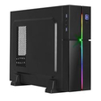 Корпус mATX Aerocool Playa Slim w/o PSU черный — основная фотография