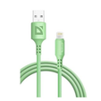 Кабель USB 2.0 AM - Lightning (M) (1м) 2.4А Defender F207 силикон, зелёный, пакет — основная фотография
