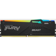 Память DIMM DDR5 16Gb (5600MHz) Kingston Fury Beast RGB CL40 KF556C40BBA-16 — основная фотография