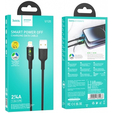 Кабель Hoco U120 iP USB (m)-Lightning (m) 1.2м черный коробка — основная фотография
