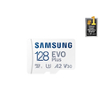 Карта памяти microSDXC [класс 10/UHS-I/U1/A1] 128 Gb Samsung EVO +SD адаптер (160/90 MB/s) (MB-MC128SA/EU) — основная фотография