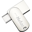 Память USB 3.0/USB Type-C 16 GB Netac U785C, металл. серебристый (NT03U785C-016G-30PN) — основная фотография