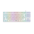Клавиатура Defender Ivory GK-579 игровая, механическая, подсветка, USB, крас.св., белый — основная фотография