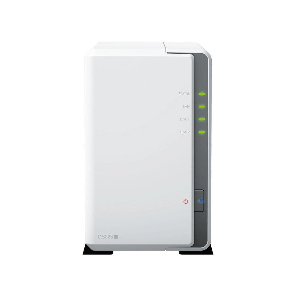 Накопитель сетевой дисковый Synology DS223j 2x2.5