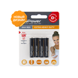 Батарейка GoPower R03 AAA BL4 Heavy Duty 1.5V (4/48/576) блистер (4 шт.) — основная фотография