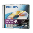 Диск DVD-R Philips 4.7Gb, 16x, SLIM-футляр, DM4S6S01F/97 — основная фотография