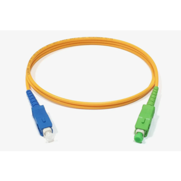 Патч-корд оптический SC/UPC-SC/APC 9/125 3.0мм 1м LSZH