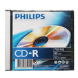 Диск CD-R Philips 700MB, 52x, SLIM-футляр, CR7D5SF01/97 — основная фотография