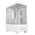 Корпус Powercase Vision Micro M, Tempered Glass, белый, mATX  (CVMMW-L0) — основная фотография