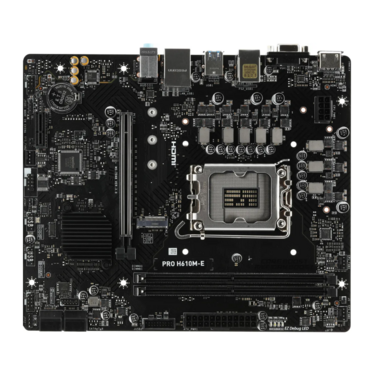 М/плата MSI PRO H610M-E (LGA1700, H610, 2xDDR5, mATX,VGA+HDMI)