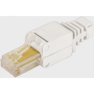 Коннектор Lanmaster полевой (LAN-TMP-S5E) FTP кат.5E RJ45 белый (упак.:1шт)