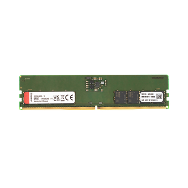 Память DIMM DDR5 16GB 5600MHz Kingston CL46 1RX8 1.1V 288-pin 16Gbit KVR56U46BS8-16