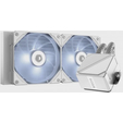 Система водяного охлаждения ID-Cooling Dashflow 240 Basic White Soc-AM4/1151/1200/2066/1700 4-pin 15.2-35.2dB Al+Cu 260W LED Ret White — основная фотография