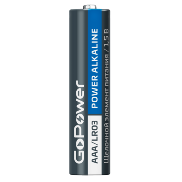 Батарейка GoPower LR03 AAA BL10 Alkaline 1.5V (10/60/360) блистер (10 шт.)