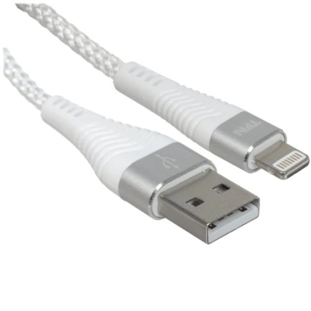 Кабель USB - Lightning 8pin, Forza 2м белый TFN (TFN-CFZLIGUSB2MWH)