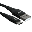 Кабель USB 2.0 Type-C Nexus, 1.2м, черный, TFN (TFN-C-MP-AC-12M-BK) — основная фотография