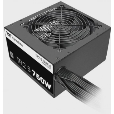 Блок питания Thermaltake ATX 750W TR2 S 80 PLUS WHITE (20+4pin) APFC 120mm fan 4xSATA RTL PS-TRS-0750NNSAWE-2