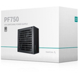 Блок питания Deepcool PF750 R-PF750D-HA1B-CN, 750W, ATX2.4 80PLUS white, APFC, 20+4 pin, 4+4pin, 6xSata, 2xPCI-E (6+2pin), FAN 12CM, Кабель питания CN — основная фотография