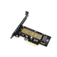 Адаптер M.2 на PCIE X4 для SSD NVMe модель SK4 / переходник pci-e m2 для NVME ключ M / 22x30 22x42 22x60 и 22x80 мм — основная фотография