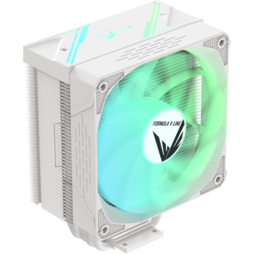 Кулер Formula Ice Burg ARPW 4P ARGB Soc-AM5/AM4/1200/1700/1851 белый 3-pin 34-34dB Al+Cu 170W 552gr Ret (ICE BURG ARPW 4P 3PIN)
