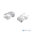 Коннектор RJ45 8P8C UTP кат. 6, прозрачные VCOM (NM006-1/100) (1шт.) — основная фотография