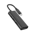 Разветвитель USB-C A4Tech DST-40C 2порт. серый — основная фотография
