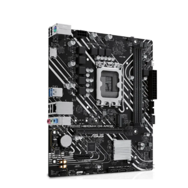 М/плата ASUS PRIME H610M-K D4 ARGB LGA1700 mATX 2xDDR4 PCIEx16 PCIEx1 M.2 HDMI GLAN