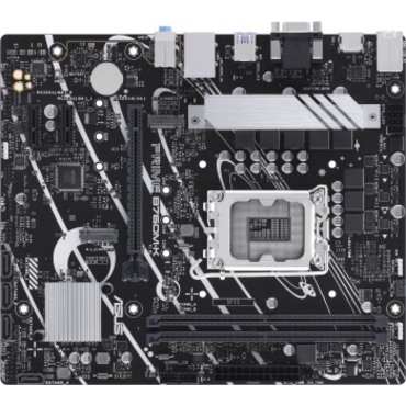 М/плата ASUS PRIME B760M-K, LGA1700, B760, 2*DDR5, HDMI+VGA, 4xSATA3 + RAID, 2xM2, Audio, Gb LAN, USB 3.2, USB 2.0, mATX; 90MB1FI0-M0EAY0
