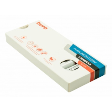 Батарея Buro Alkaline LR03 AAA (10шт) коробка 