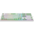Клавиатура Defender Karon GK-129 игровая, мульмедиа, подсветка, USB, бело-зелёный — основная фотография