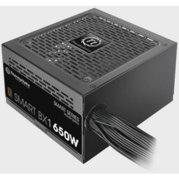 Блок питания Thermaltake ATX 650W Smart BX1 SE 80+ bronze 24pin APFC 120mm fan color LED 6xSATA RTL (PS-SPD-0650NNSABE-2)