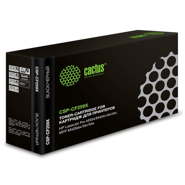 Картридж Cactus CSP-CF259X Черный для HP LJ M304/M404/MFP M428 (10000стр)
