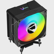 Кулер Formula Ice Burg EX ARPW 6P ARGB Soc-AM5/AM4/1151/1200/1700 черный 4-pin 17-34dB 220W Ret — основная фотография