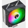 Кулер Formula Ice Burg Plus ARPW 4P ARGB Soc-AM5/AM4/1151/1200/1700 черный 4-pin 17-34dB 200W Ret — основная фотография