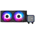Система водяного охлаждения MSI MAG CORELIQUID A13 240 2x ARGB Fan, ARGB Block, — основная фотография