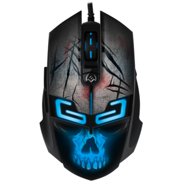 Мышь Sven RX-G805 игровая, 8000dpi, подсветка, USB, чёрный