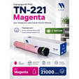 Тонер-картридж NV Print NV-TN-221M Пурпурный для Konica Minolta bizhub C227/C287 (21000стр) — основная фотография