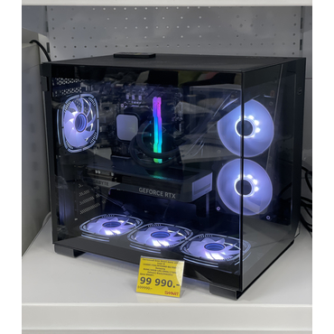 Системный блок Smart Game a0827 Intel i5 14400F/32G/RTX5060-8G/SSD1T Samsung NVME/ARGB-LED/SM06/[750W Zalman] Black