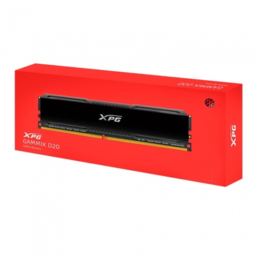 Память DIMM DDR4 16GB PC4-25600 (3200MHz) XPG GAMMIX D20 black AX4U320016G16A-CBK20 CL16 1.35В