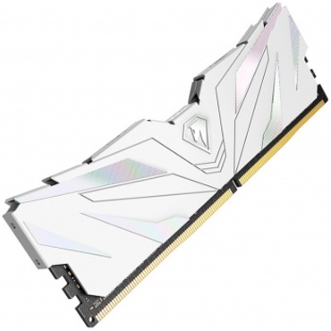 Память DIMM DDR5 16Gb PC5-38400 (4800MHz) Netac Shadow II White C40 NTSWD5P48SP-16W