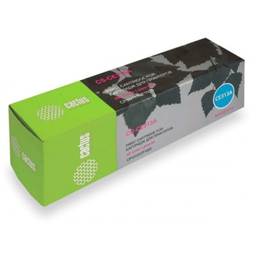 Картридж Cactus CS-CE313A (126A) Пурпурный для HP LJ CP1012Pro/CP1025 (1000стр.)