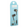 Наушники + микрофон HOCO M19 Кнопка ответа/ 1.2м/ 3.5 mm jack/ Black — основная фотография