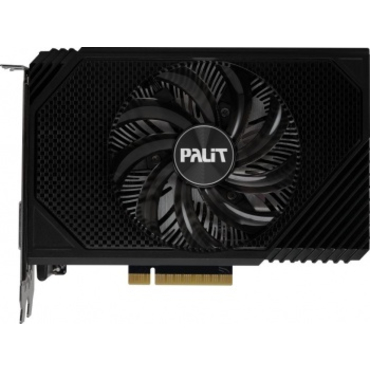 Видеокарта Palit PCI-E 4.0 PA-RTX3050 STORMX NVIDIA GeForce RTX 3050 8192Mb 128 GDDR6 1552/14000 HDMIx1 DPx3 HDCP Ret