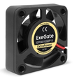 Вентилятор 5В DC ExeGate ExtraPower EP04010S2P-5 (40x40x10 мм, Sleeve bearing (подшипник скольжения), 2pin, 7500RPM, 35dBA) — основная фотография