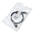 Кабель USB2.0 Cablexpert CC-USB2-AMAM-1M, AM/AM, экран, 28/26AWG, медь, Pro, 1м, черный, пакет — основная фотография