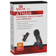 Микрофон Redragon Athan GM93 беспроводной, петличный, черный — основная фотография