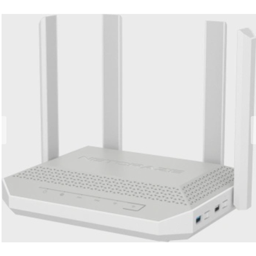 Роутер Netcraze Giga NC-1012 AX3000 10/100/1000BASE-TX/SFP/4g  белый (Keenetic )