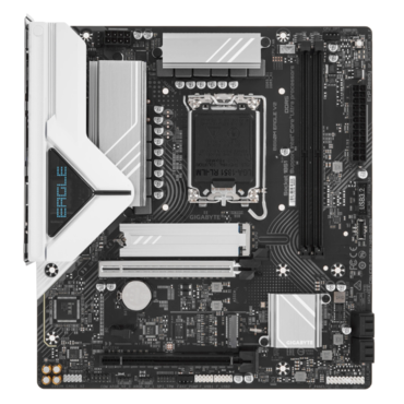 Материнская плата GIGABYTE B860M EAGLE V2 [LGA 1851, Intel B860, 2xDDR5-6400 МГц, 2xPCI-Ex16, 2xM.2, Micro-ATX]