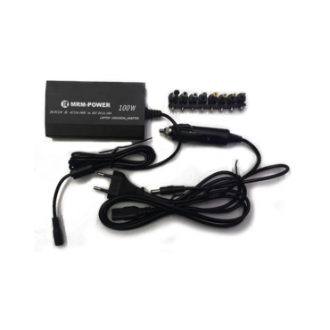 Блок питания универсальный для Ноутбуков 12V-24V 100W + 8 Насадок Авто + Сеть