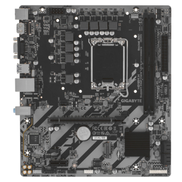 Материнская плата GIGABYTE H810M H LGA 1851, Intel H810, 2xDDR5-6400 МГц, 1xPCI-Ex16, 1xM.2, Micro-ATX